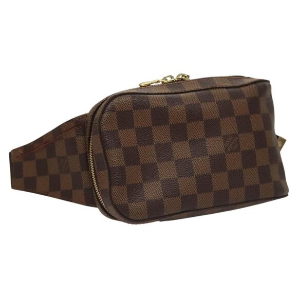 LOUIS VUITTON Damier Ebene Geronimos Shoulder Bag N51994 LV Auth mr1176 - Picture 1 of 16